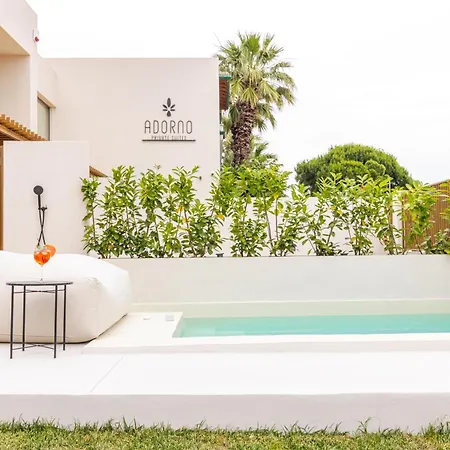 Adorno Private Suites Only Adults & Kids 12 Plus Nea Vrasna Exterior photo