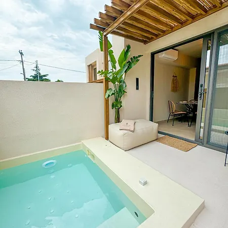 Adorno Private Suites Only Adults & Kids 12 Plus Nea Vrasna Exterior photo